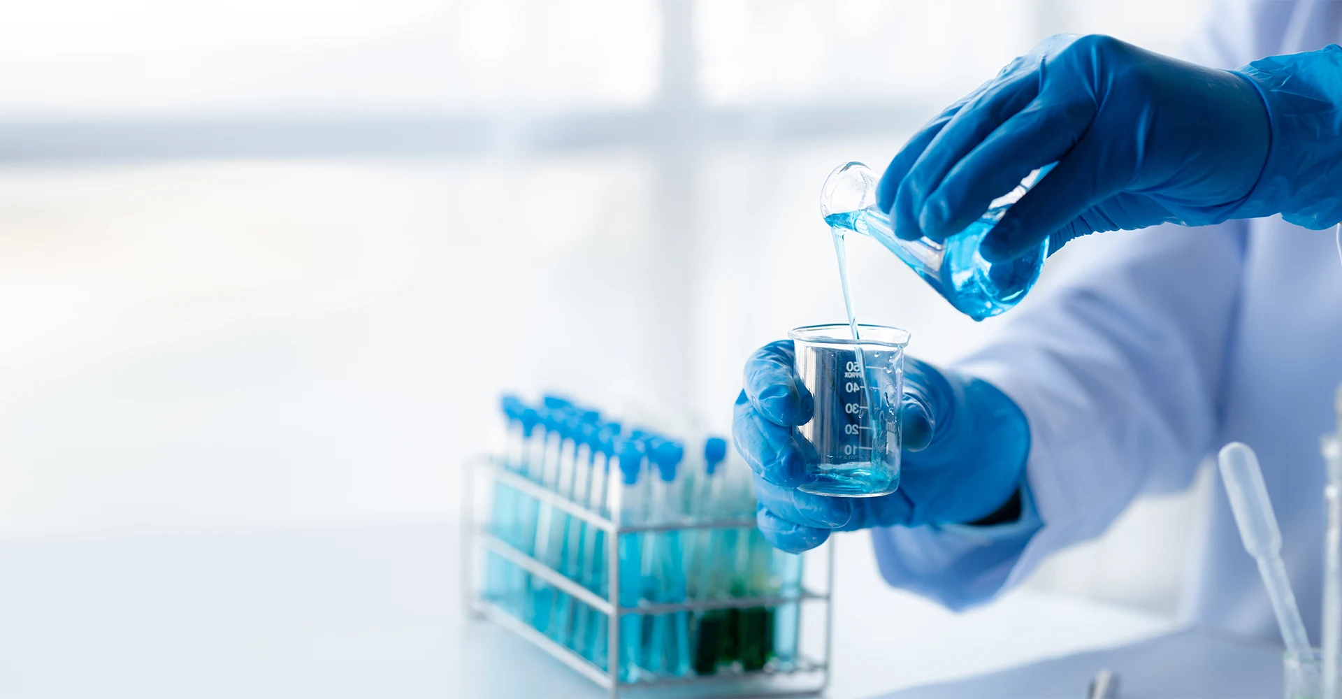 Analysis work at the AFMER Chemical laboratory
