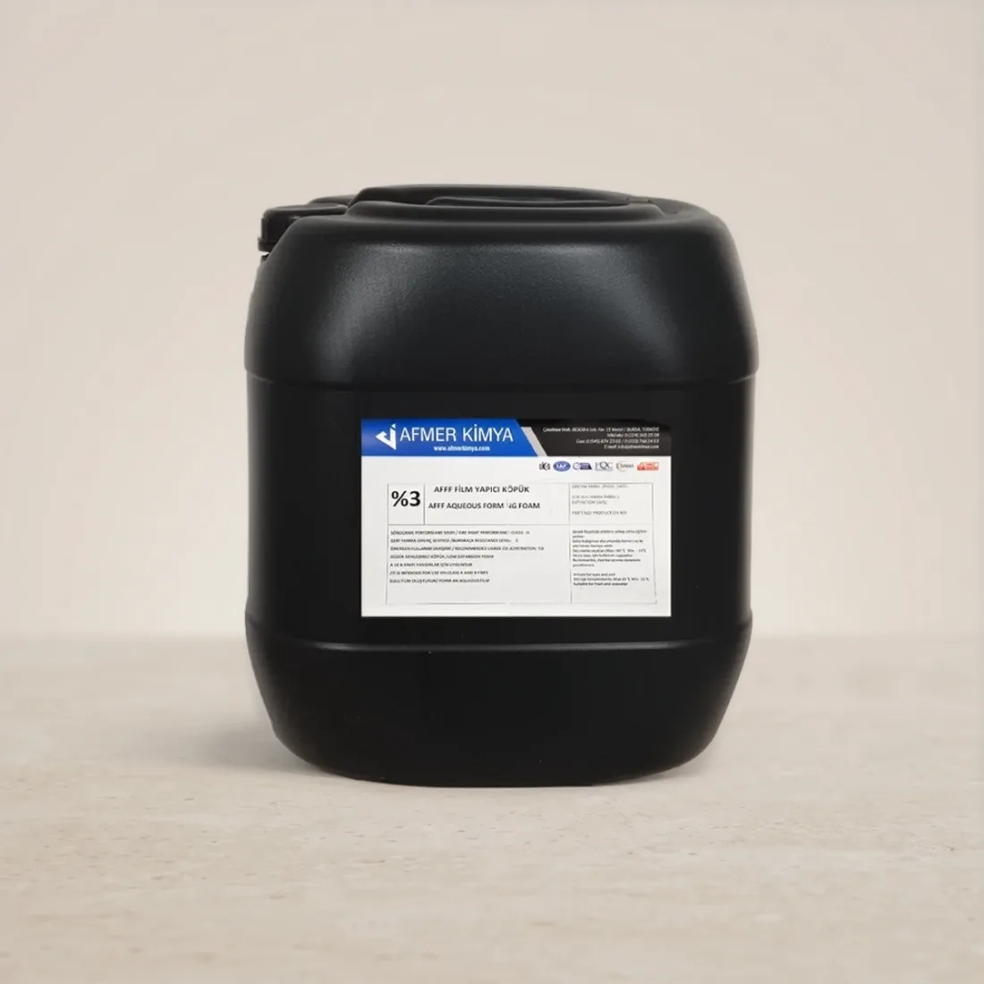 AFFF Foam Concentrate 3